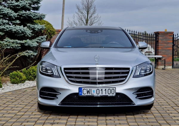 Mercedes-Benz Klasa S cena 275000 przebieg: 68000, rok produkcji 2018 z Włocławek małe 106